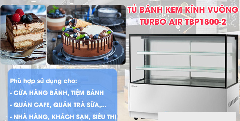 Thích hợp cho cửa hàng tiện lợi, siêu thị, cửa hàng kinh doanh bánh, tiệm trà sữa,..