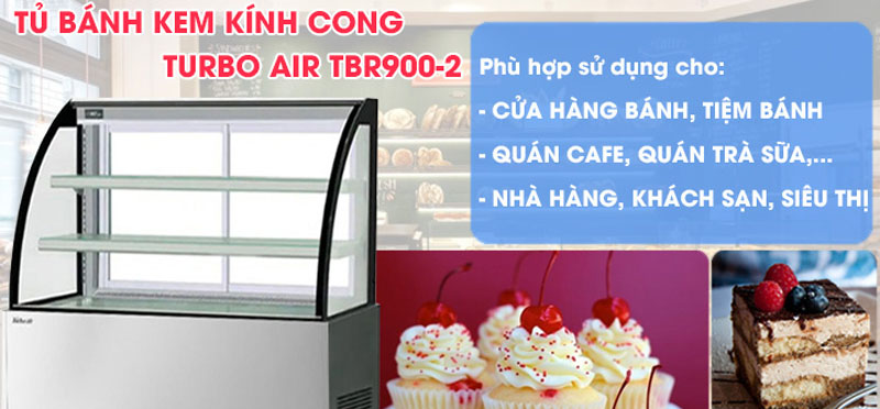 Thích hợp cho bánh và bánh kẹo, trưng bày và quảng bá sản phẩm