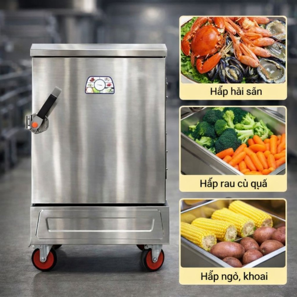Tủ nấu cơm điện 6 khay Bettop TCD-6K - Hàng chính hãng
