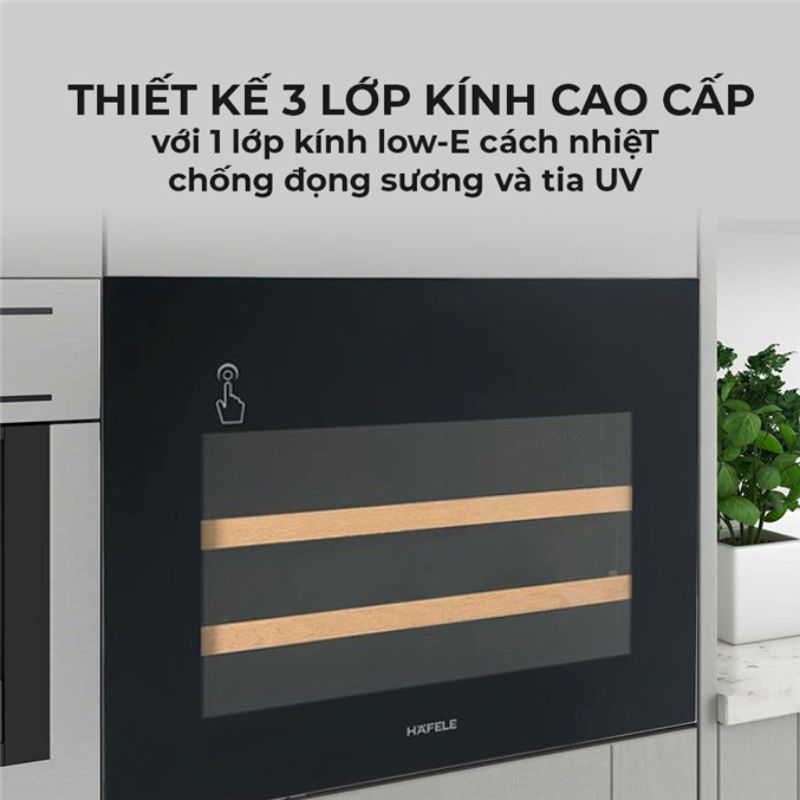 Cửa kính cường lực 3 lớp, chống tia UV và chống đọng sương