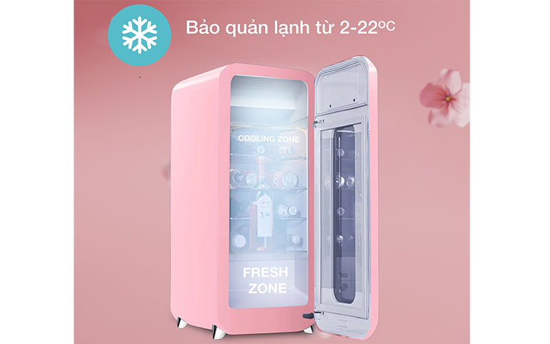 Nhiệt độ bảo quản của Tủ rượu vang Spelier SP-12WC 