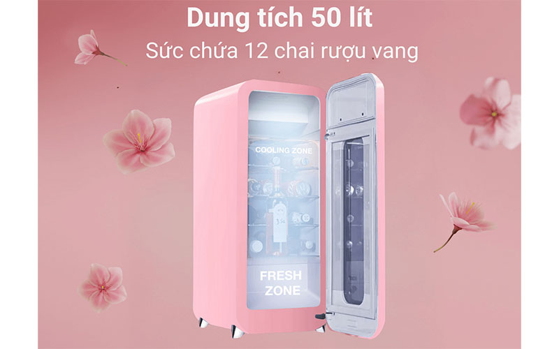 Dung tích của Tủ rượu vang Spelier SP-12WC 