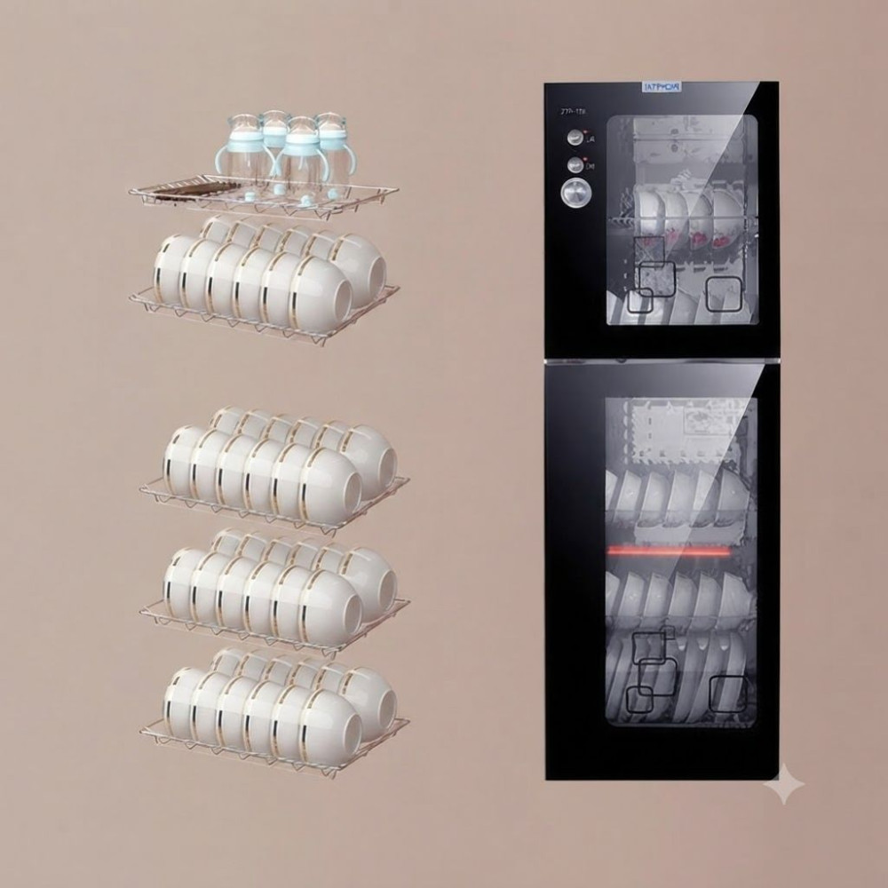Tủ sấy chén bát Ranox ZTP-168 - Hàng chính hãng