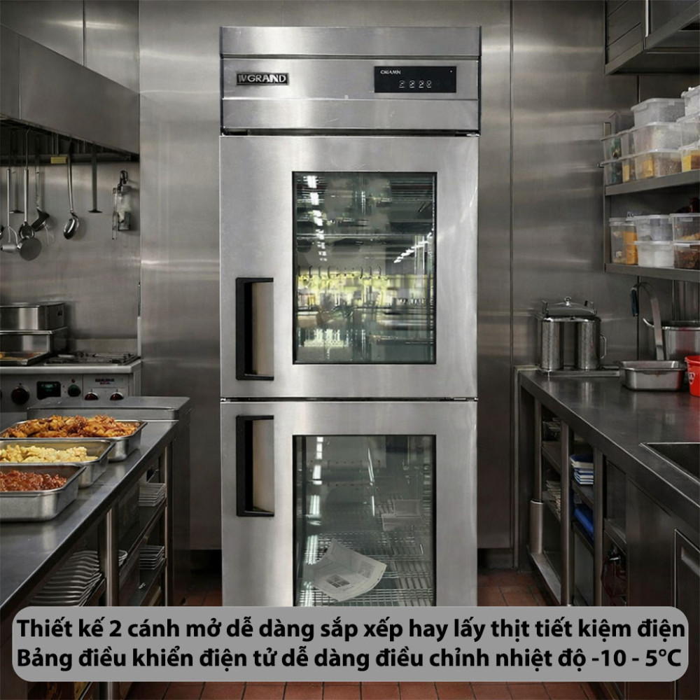 Tủ ủ thịt Grand Woosung WSFM-650RM (2G) - Hàng chính hãng