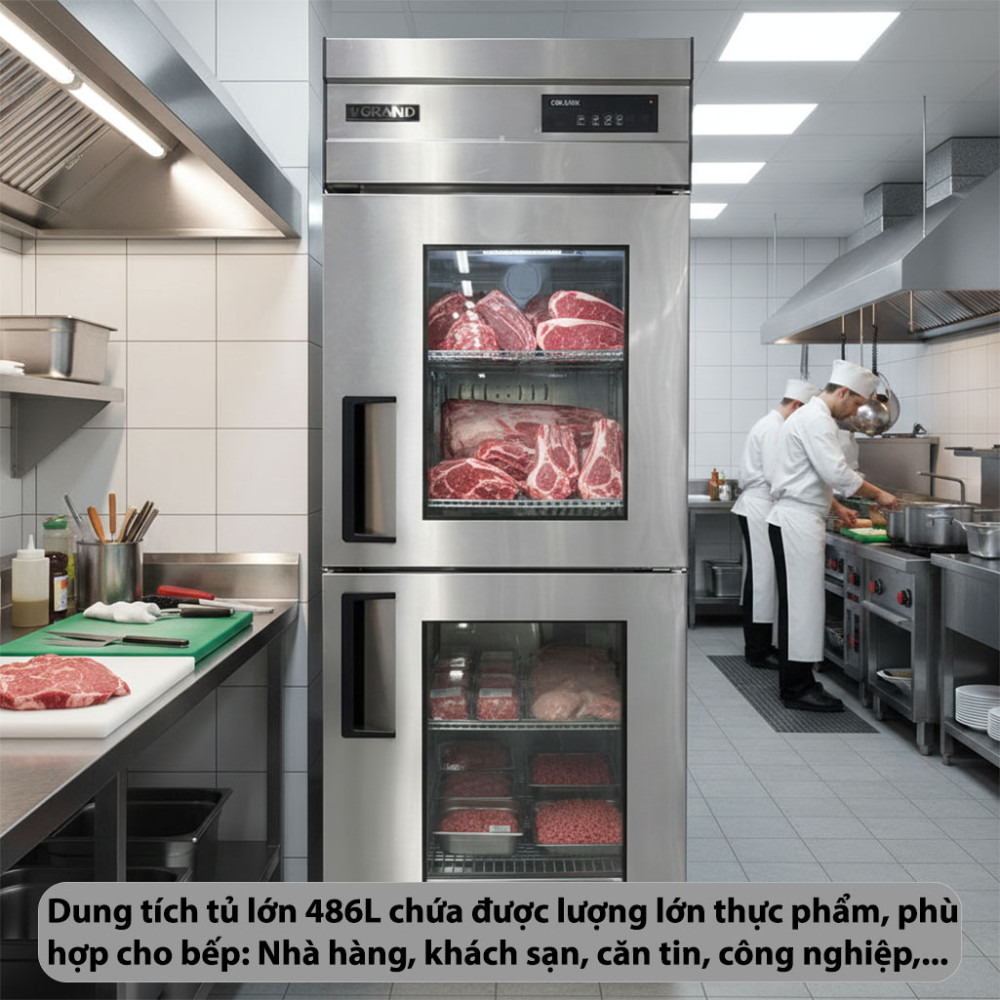 Tủ ủ thịt Grand Woosung WSFM-650RM (2G) - Hàng chính hãng