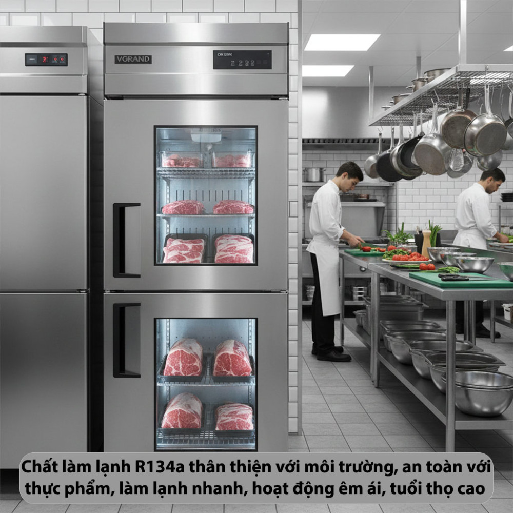 Tủ ủ thịt Grand Woosung WSFM-650RM (2G) - Hàng chính hãng