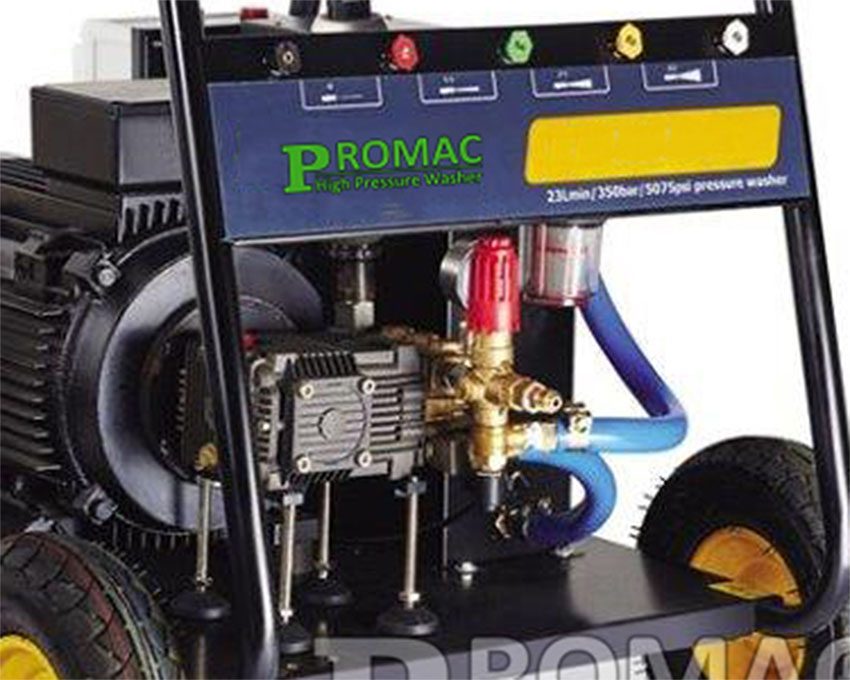 công suất hoạt động mạnh mẽ của máy xịt rửa siêu cao áp Promac M2135