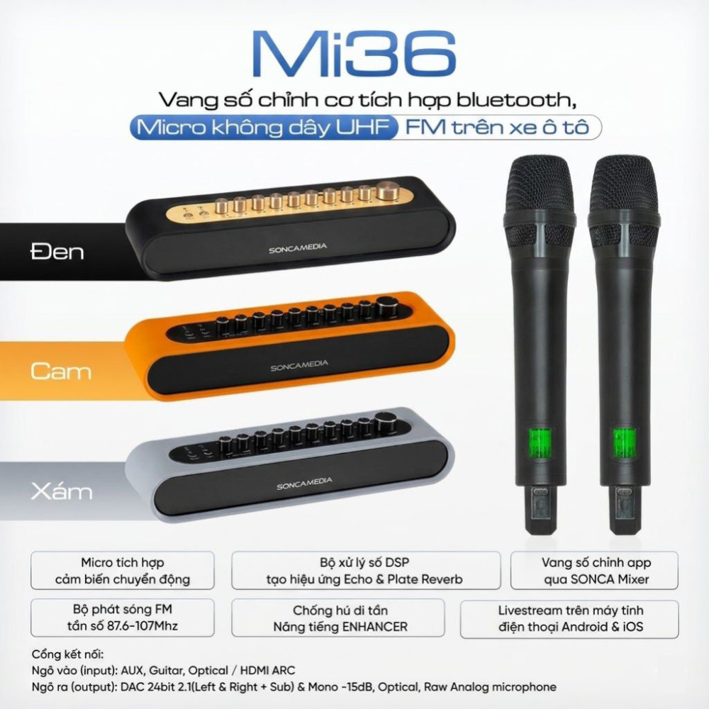 Vang số chỉnh cơ Acnos Mi36 - Hàng chính hãng
