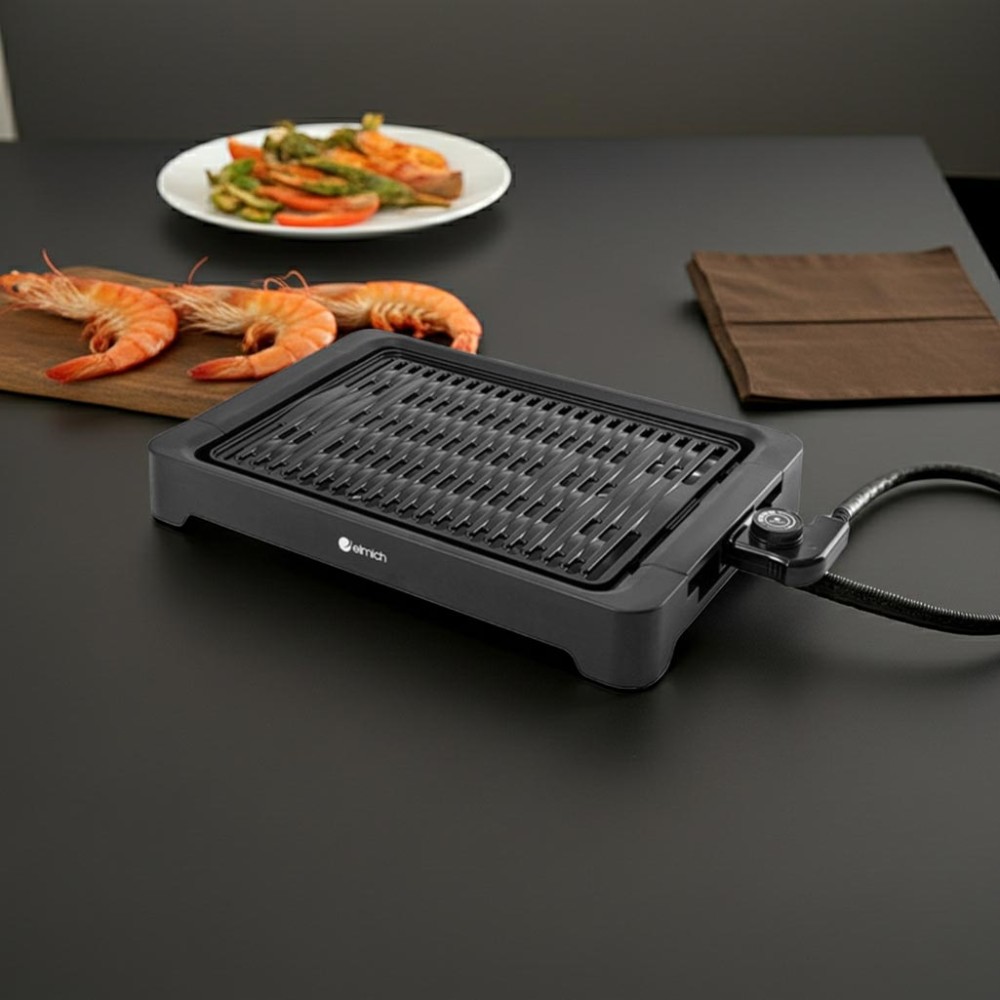 Vỉ nướng điện Elmich EGE1304 - Hàng chính hãng