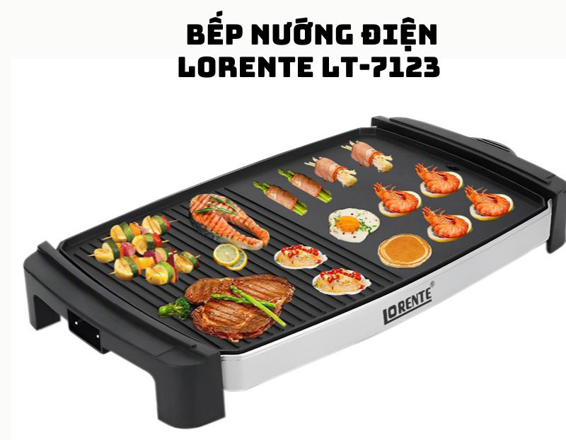 Bếp nướng điện không khói Lorente LT-7123