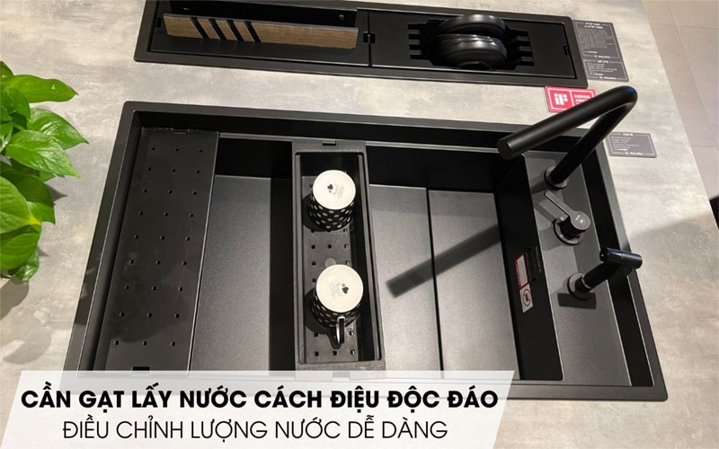 Thiết kế của Vòi rửa chén nóng lạnh Malloca K501B