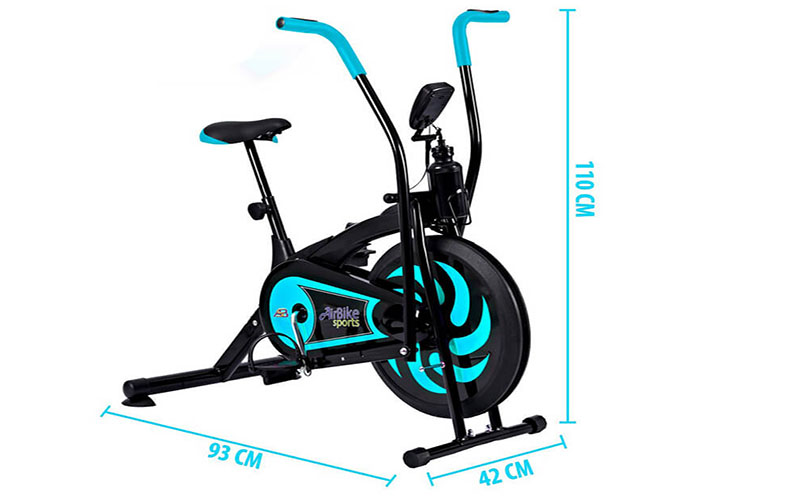 Kích thước của Xe đạp tập thể dục Air Bike MK126