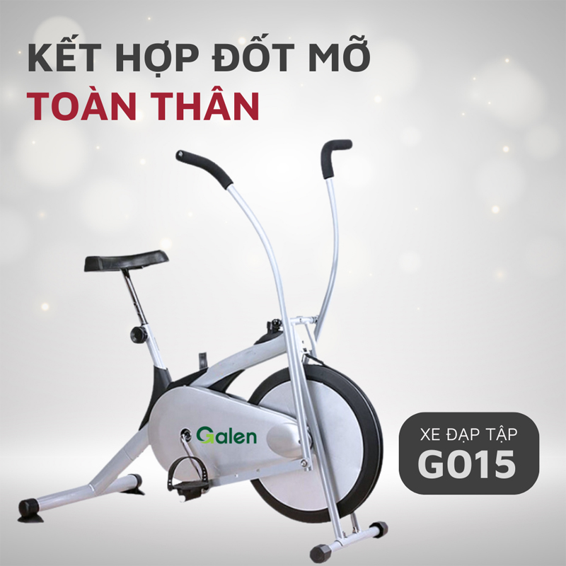 Xe đạp tập thể dục tại nhà Galen G015, giúp bạn loại bỏ mỡ thừa, lấy lại vóc dáng thon gọn