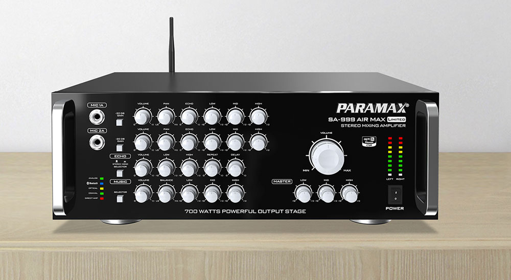 Amply karaoke Paramax SA-999XP - Hàng chính hãng