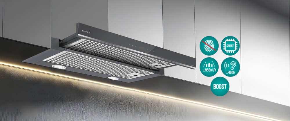 Hút mùi âm tủ GrandX GX H70F58G - Hàng chính hãng