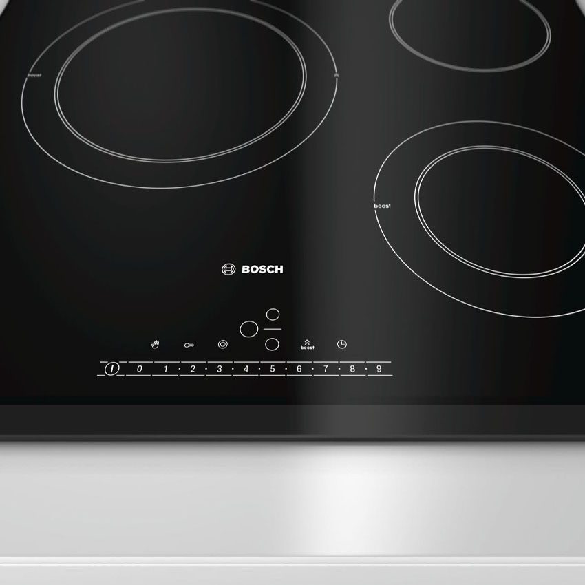 bảng điều khiển bếp điện từ Bosch PKK651FP1E