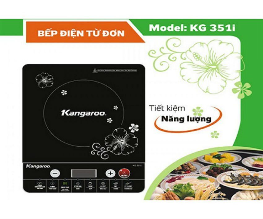 Bếp điện từ đơn Kangaroo KG351i - Hàng chính hãng