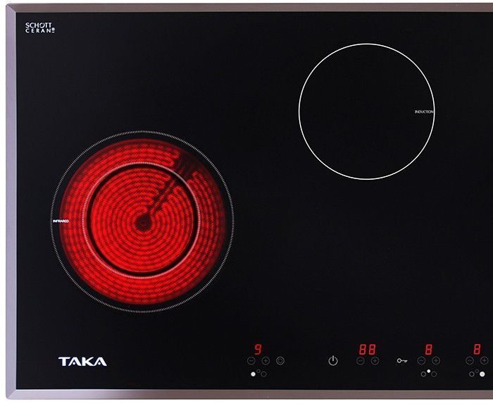 Bếp điện từ ba Taka IR3EU công nghệ Nhật