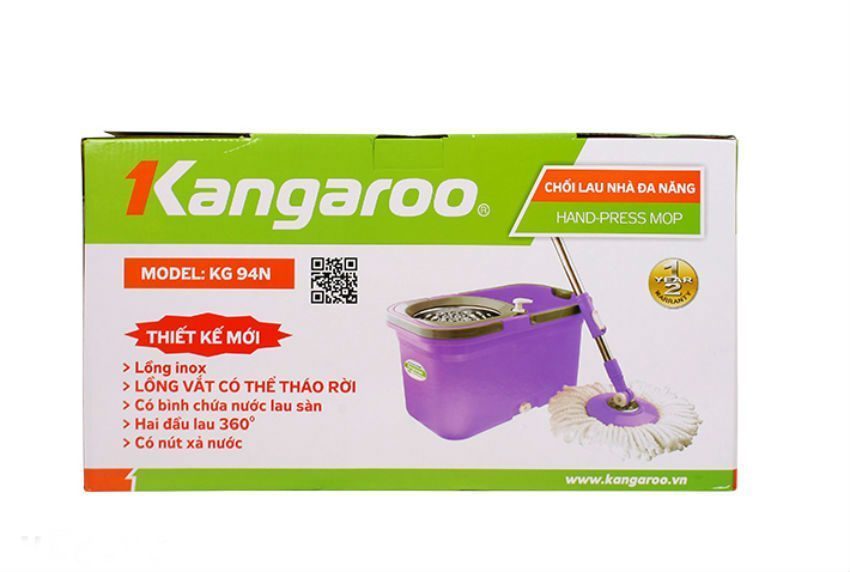 thùng Chổi lau nhà đa năng Kangaroo KG94N