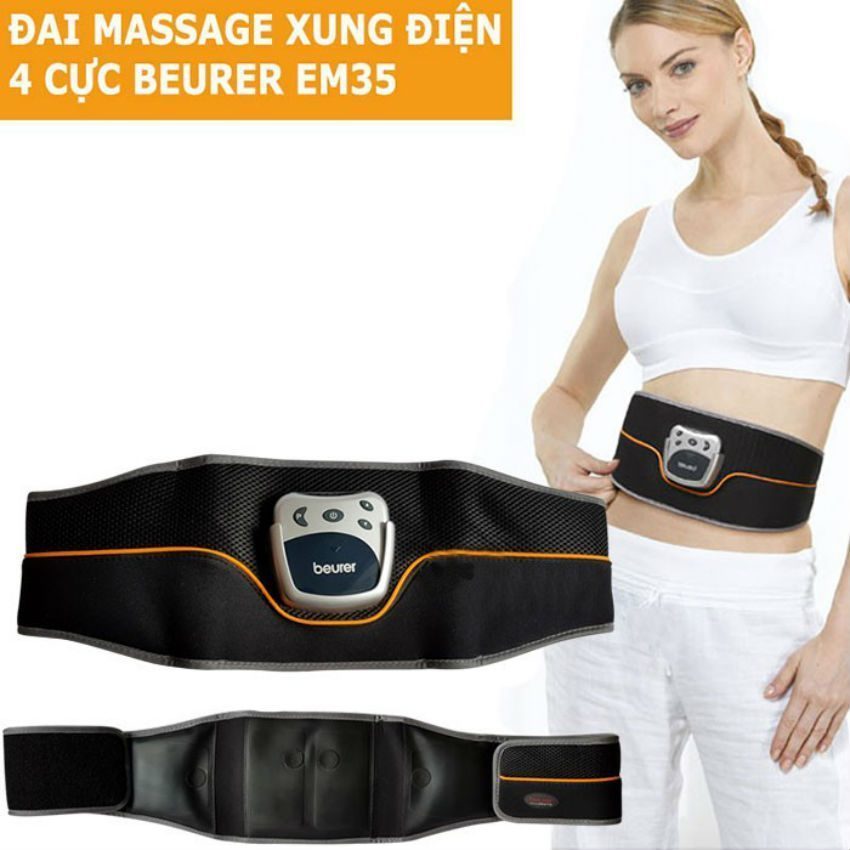 Đai massage xung điện bụng  Beurer EM35