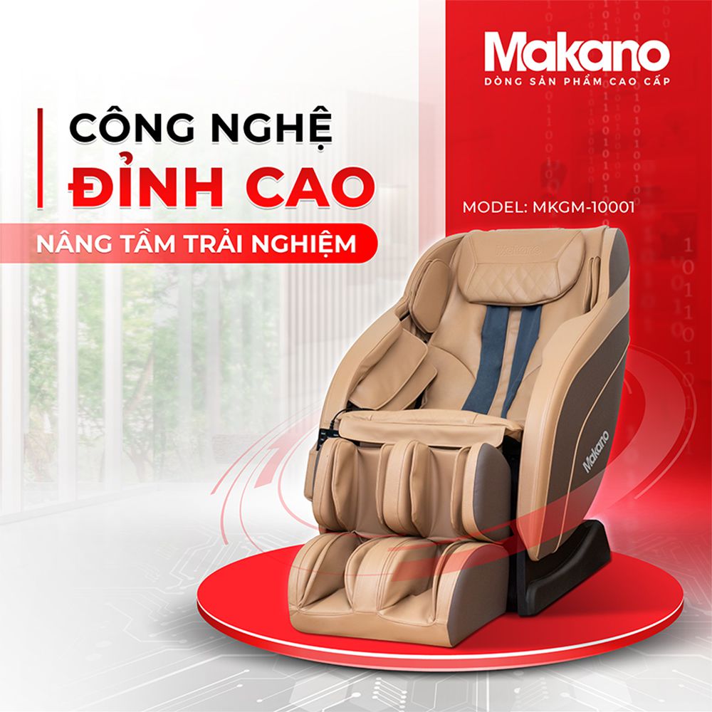 Ghế Massage Makano MKGM-10001 - Hàng chính hãng