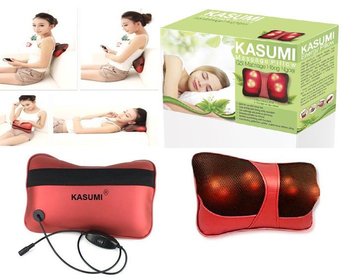 gối massage hồng ngoại Kasumi KGM-01