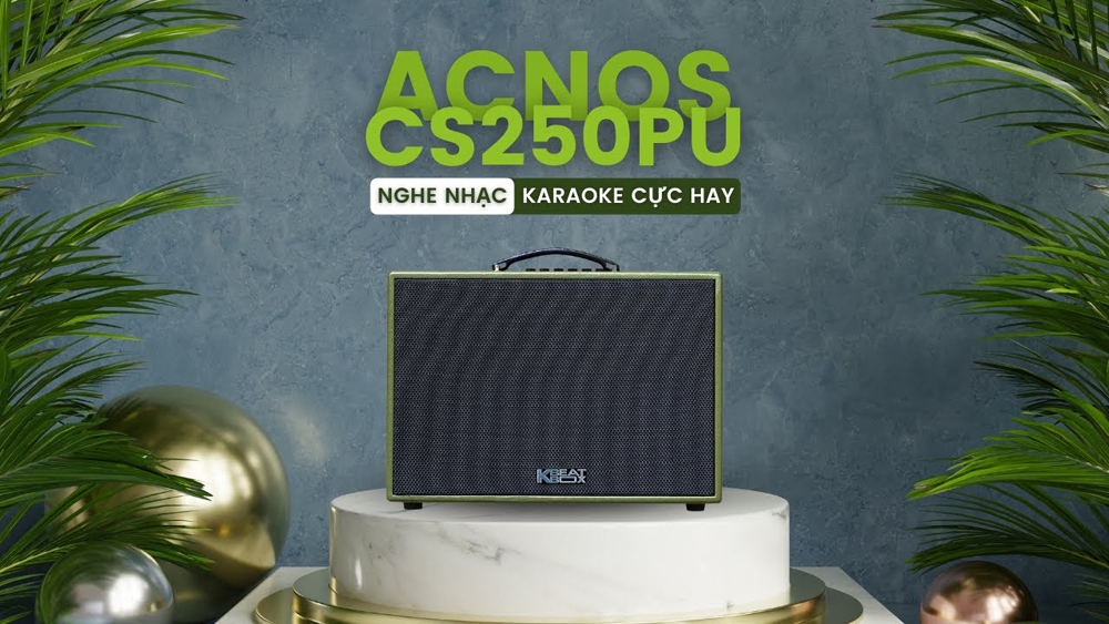 Loa karaoke mini Acnos CS250PU - Hàng chính hãng
