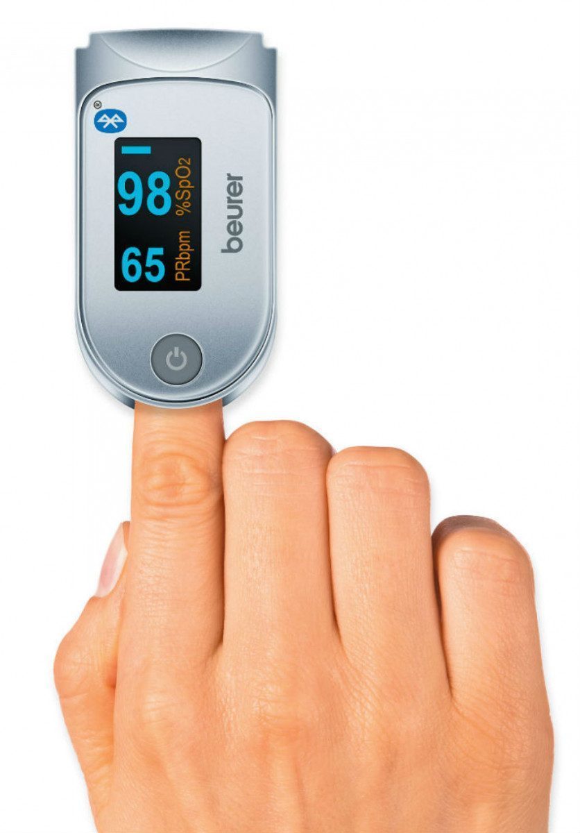 Máy đo khí máu và nhịp tim cá nhân Beurer PO60 