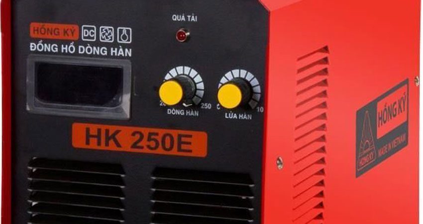 màng hình của máy hàn điện Hồng Ký HK250E 