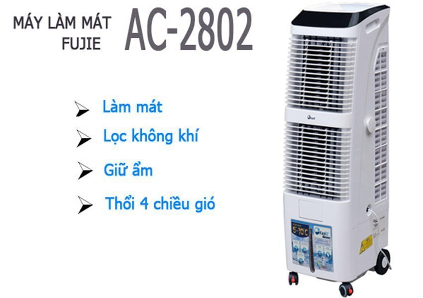 Các đặc tính có ở máy làm mát AC-2802
