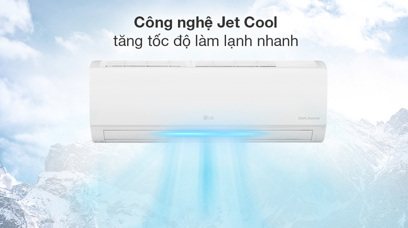 Làm lạnh nhanh bằng công nghệ Jet Cool 
