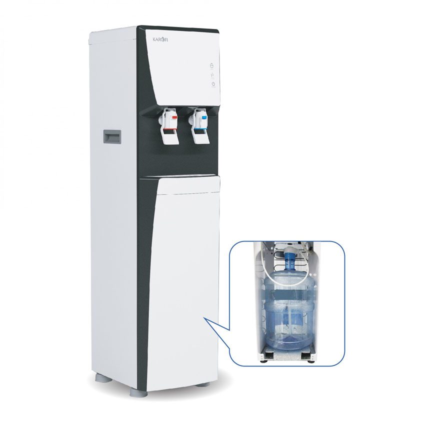 Máy lọc nước nóng lạnh Karofi  HCV151-WH