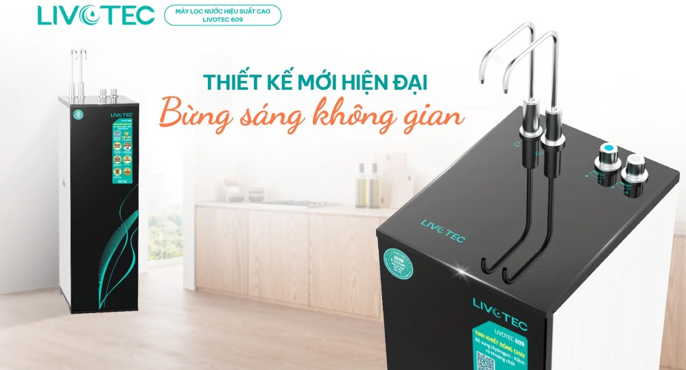 Máy lọc nước RO Karofi Livotec 609 - Hàng chính hãng