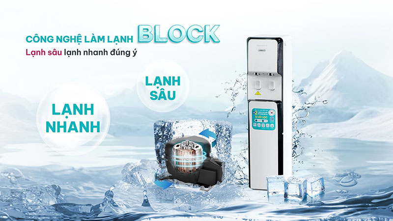 Máy lọc nước nóng lạnh Korihome WPK-968 - Hàng chính hãng