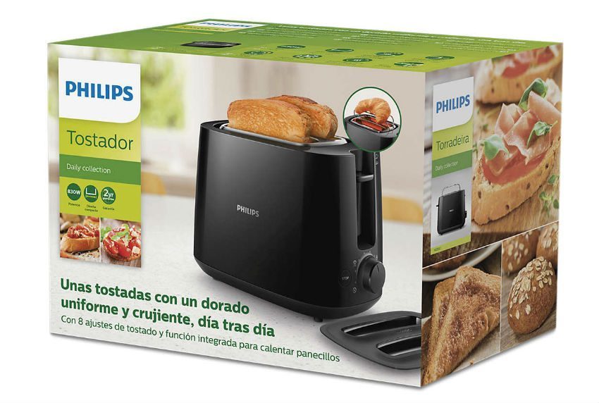 Hộp máy nướng bánh mì Philips HD2582