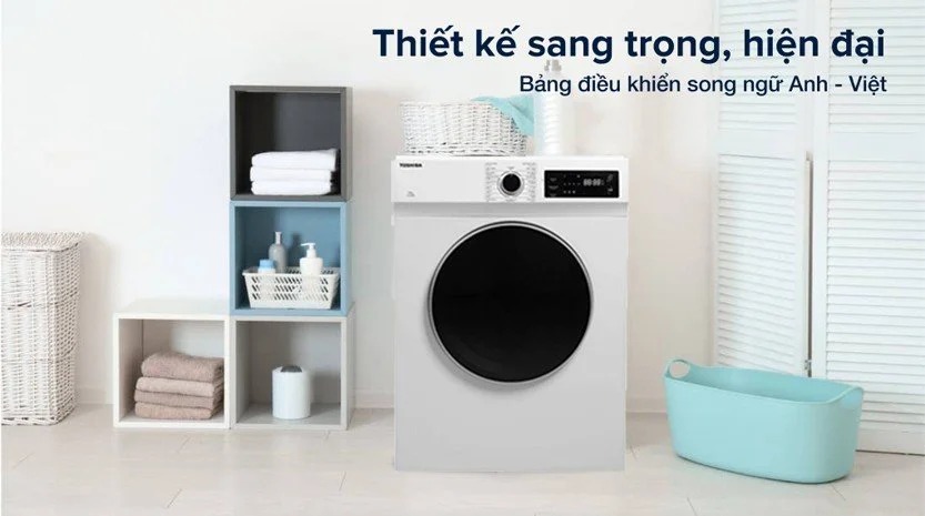 Máy sấy thông hơi Toshiba 7 kg TD-H80SEV(WK)