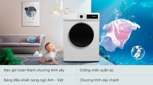 Máy sấy thông hơi Toshiba 7 kg TD-H80SEV(WK)