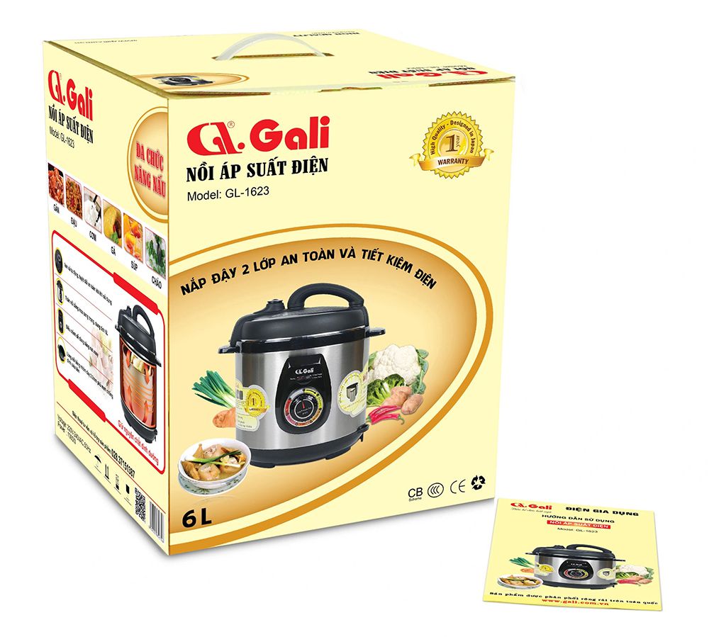 Nồi áp suất điện Gali GL-1623 - Hàng chính hãng