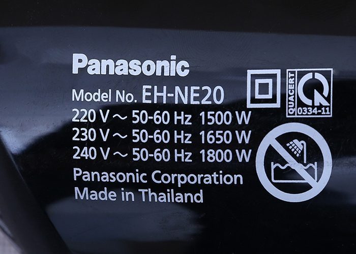 Máy sấy tóc Panasonic EH-NE20-K645-3 cấp độ