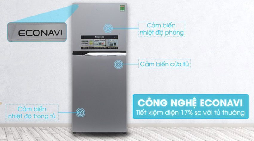Tủ lạnh Panasonic NR-BL267VSV1 