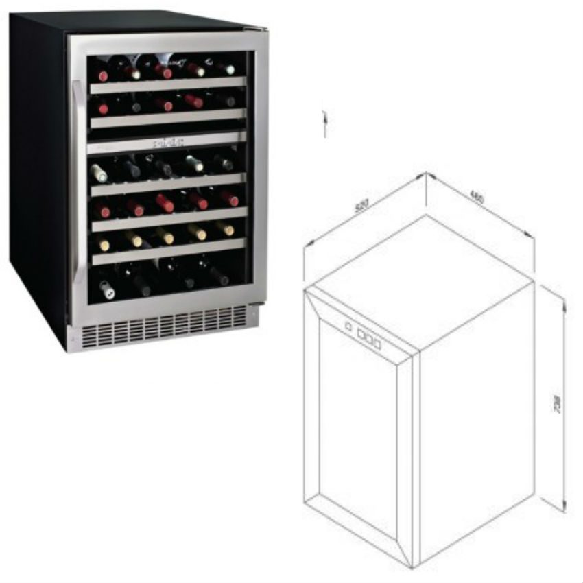 Tủ bảo quản rượu Malloca MWC-45BS được thiết kế để đáp ứng nhu cầu bảo quản rượu của các tín đồ yêu thích rượu vang. Sự kết hợp giữa hiệu suất cao và kiểu dáng tinh tế, tủ bảo quản này sẽ làm bất kỳ phòng khách nào trở nên tinh tế và sang trọng hơn.