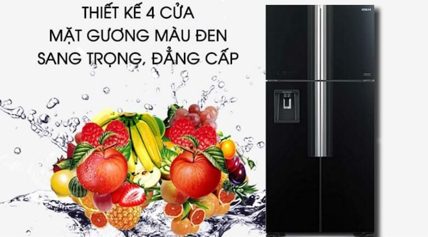 Tủ lạnh Hitachi R-FW690PGV7X