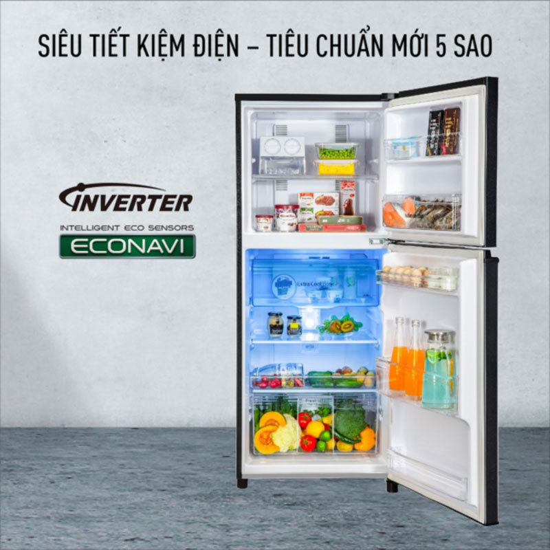 Tủ lạnh inverter Panasonic NR-TV261BPKV (234L) - Hàng chính hãng