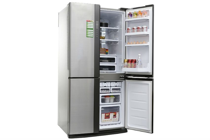 Tủ lạnh Sharp Inverter 678 lít SJ-FX680V-ST tiết kiệm điện năng
