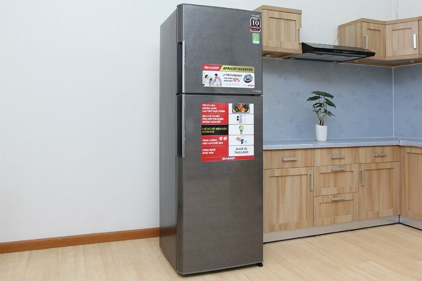 Tủ lạnh Sharp 342 lít SJ-X346E-DS
