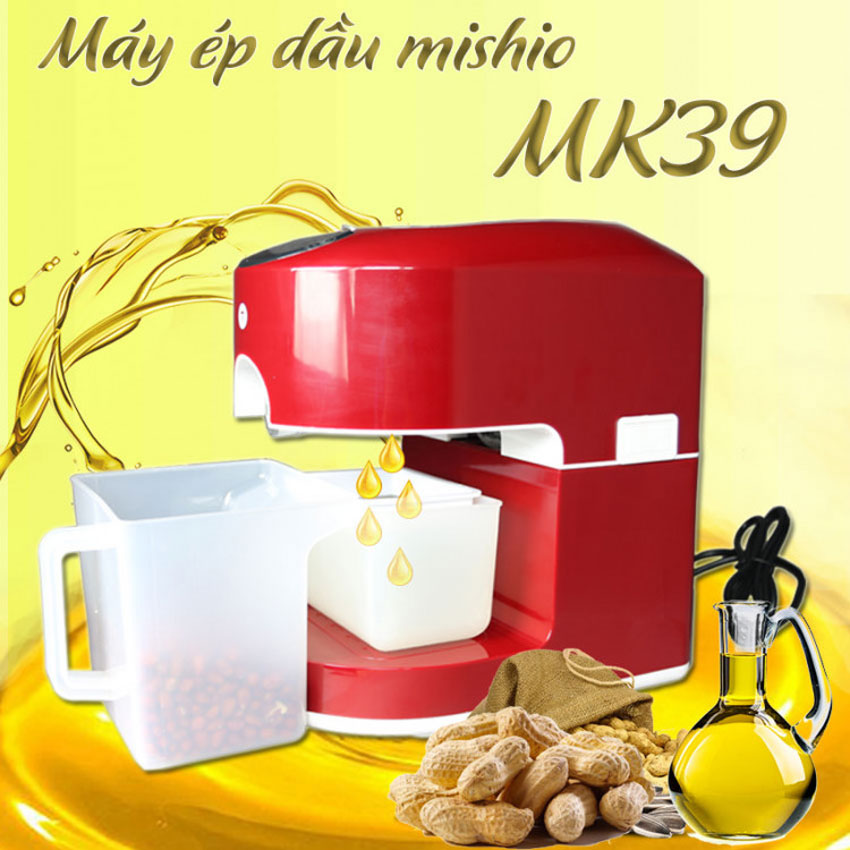 Đặc điểm nổi bật của máy ép dầu thực vật Mishio MK39
