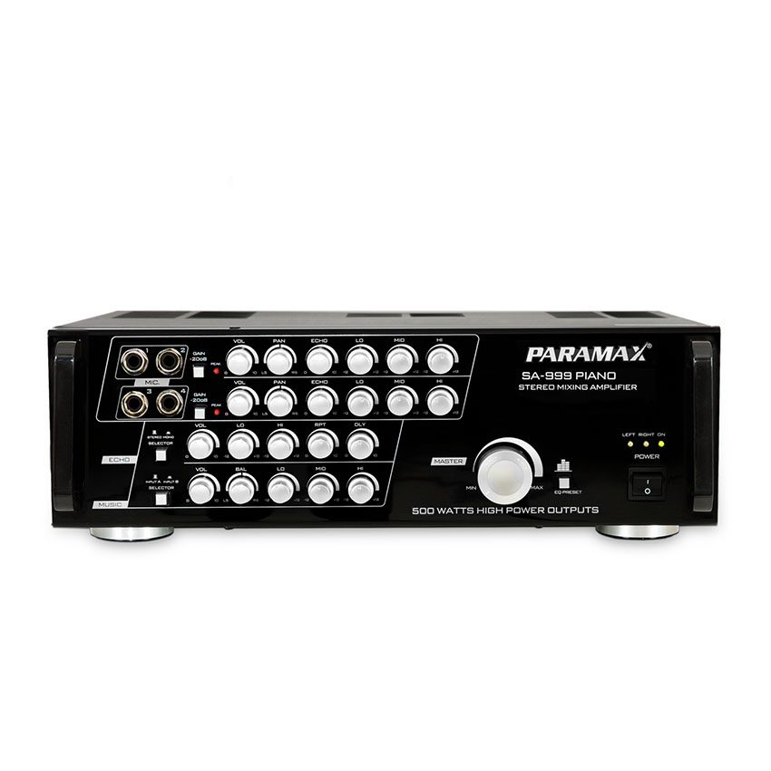 Amply karaoke Paramax SA-999 PIANO NEW - Hàng chính hãng
