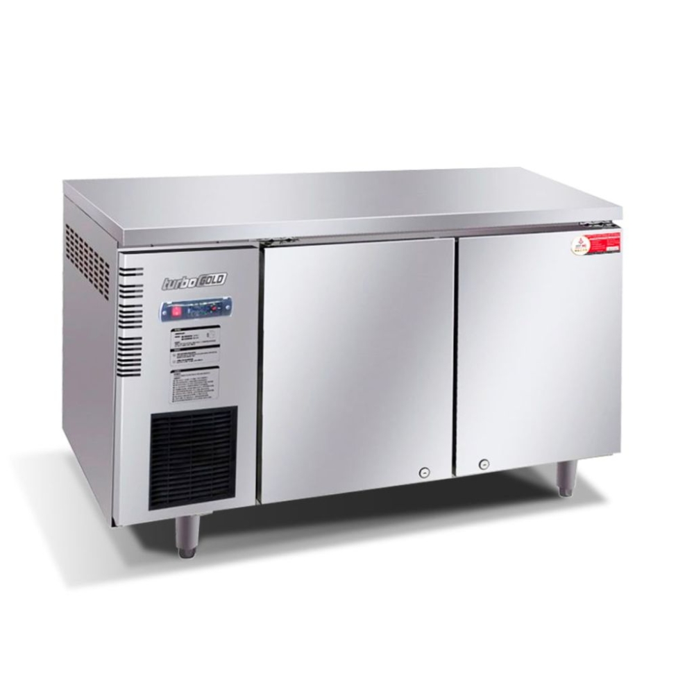 Bàn mát 2 cánh inox Turbo Gold TG-12UC - Hàng chính hãng