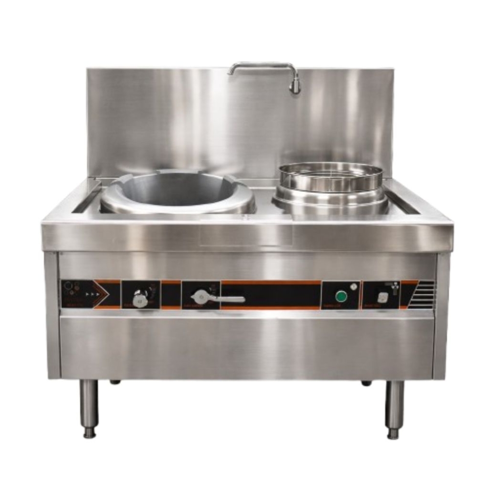 Bếp Á 1 họng gang có quạt thổi và bầu nước Bettop BADHG-QT-1B - Hàng chính hãng