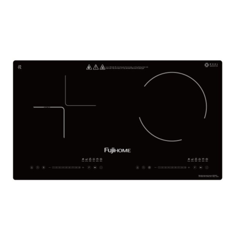 Bếp đôi hồng ngoại điện từ Fujihome IC2519 - Hàng chính hãng